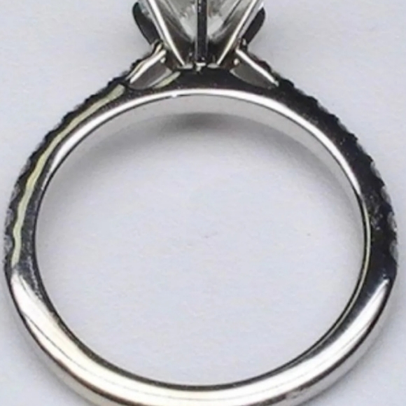 Diamond Solitaire Ring - Picture 4 of 5